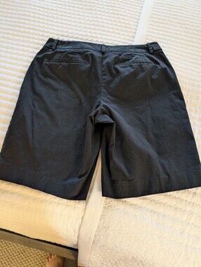 Women's Black Talbot Cotton Shorts